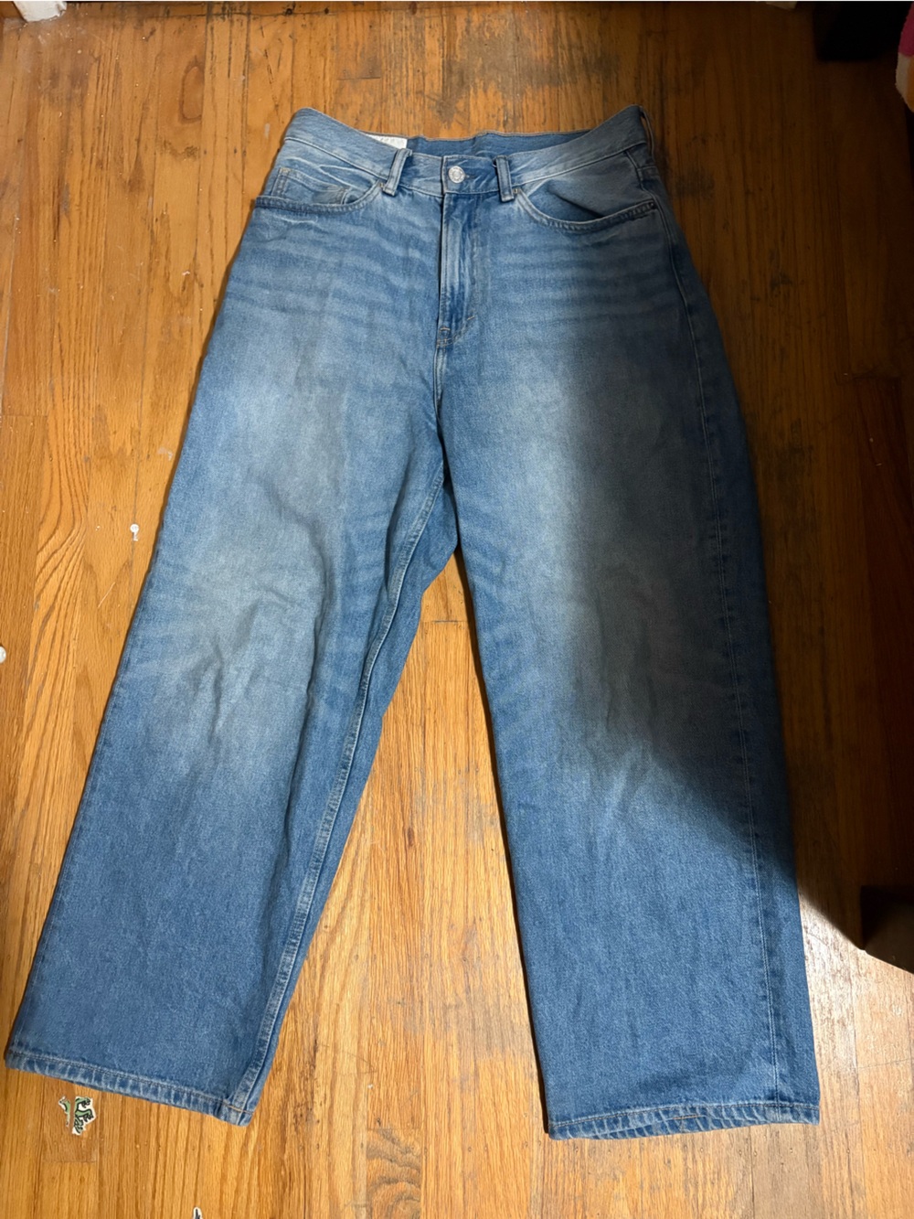 H&M Blue baggy jeans
